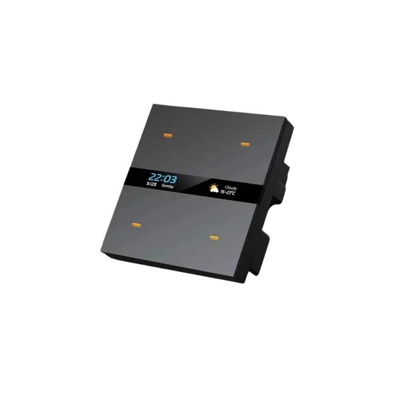 سويچی لێدانی چوارڕێژەی زیکبی تویا بە شاشەی کات و پلەی گەرمای هەڵۆ