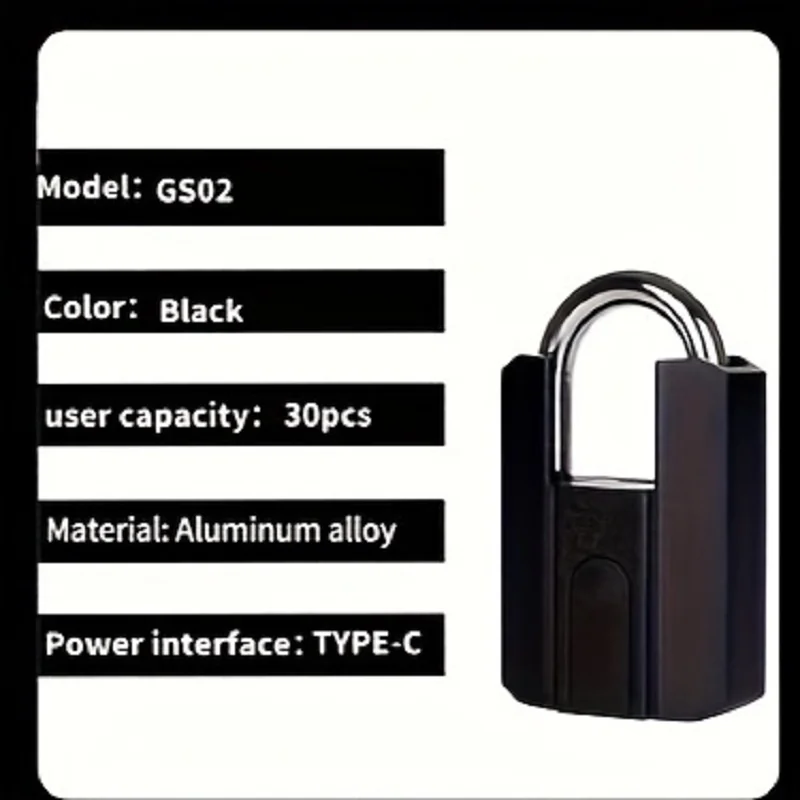 قفل دەرگای زیرەک و بەهێز TTLOCK بە پەنجە، ژمارە و کارتەوە padlock - 6