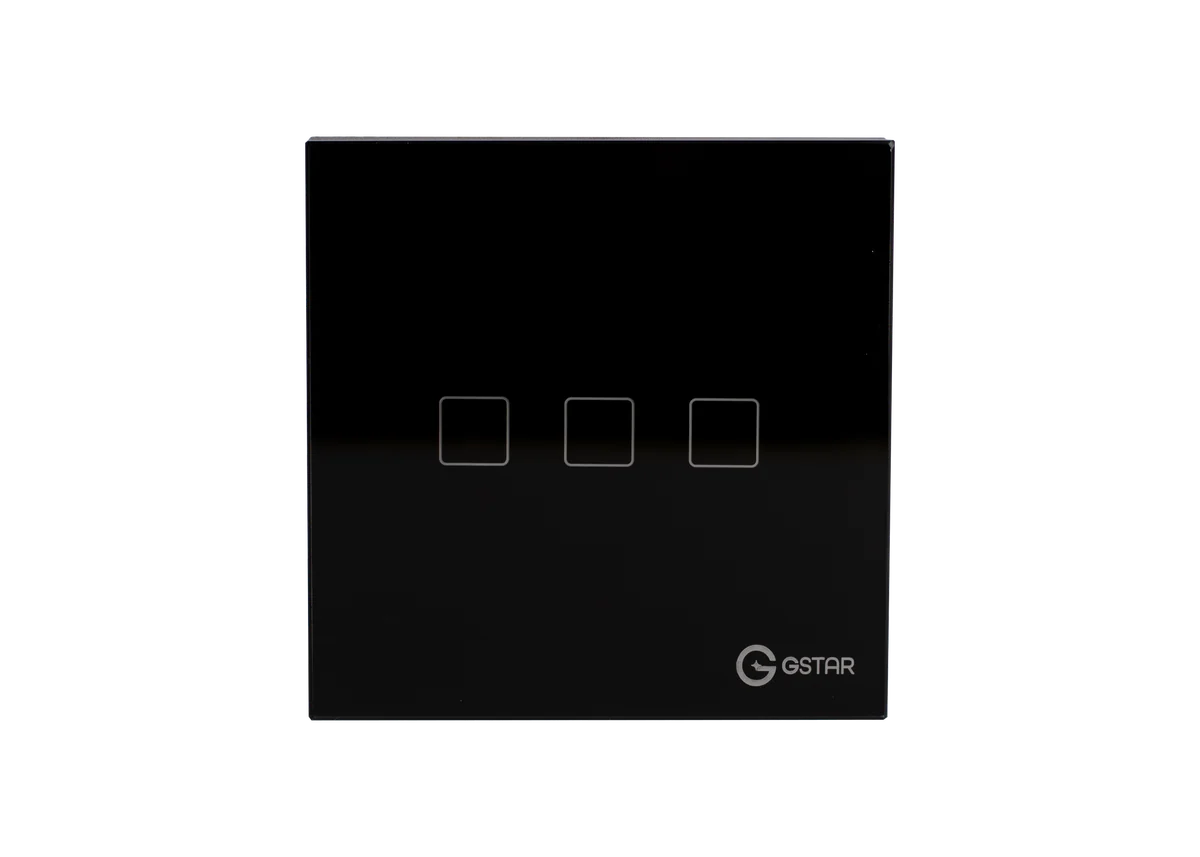 سويچی ڕەقەمي RF سێ فڕێكشەن ڕەش جي ستار