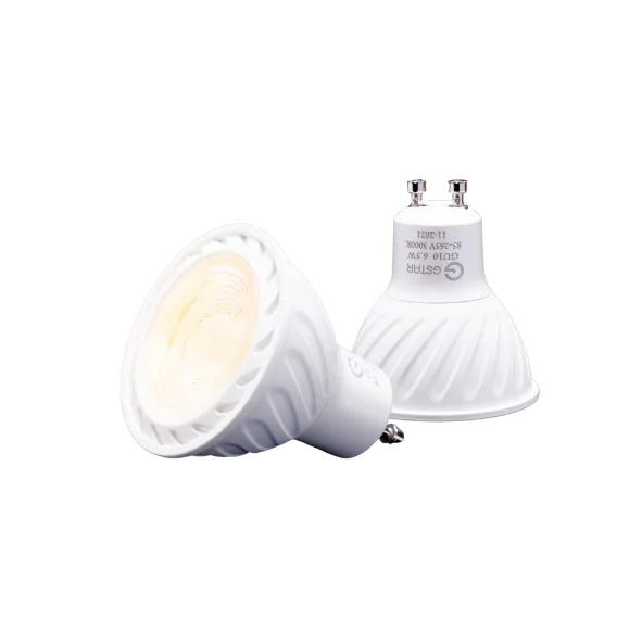 لامپە کاس 7 وات جی ستار (ستارتەر) GU10 هەتاوی (کەفر ڕوون)