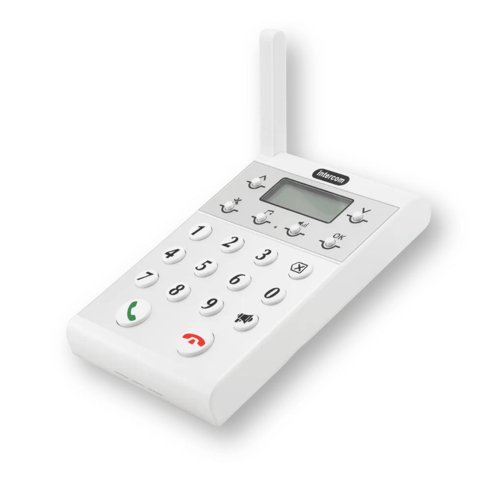 ئینتەرکۆم بدلە وایەرلەس 1000 مەتر بێ دەستەوە تا 100 لق