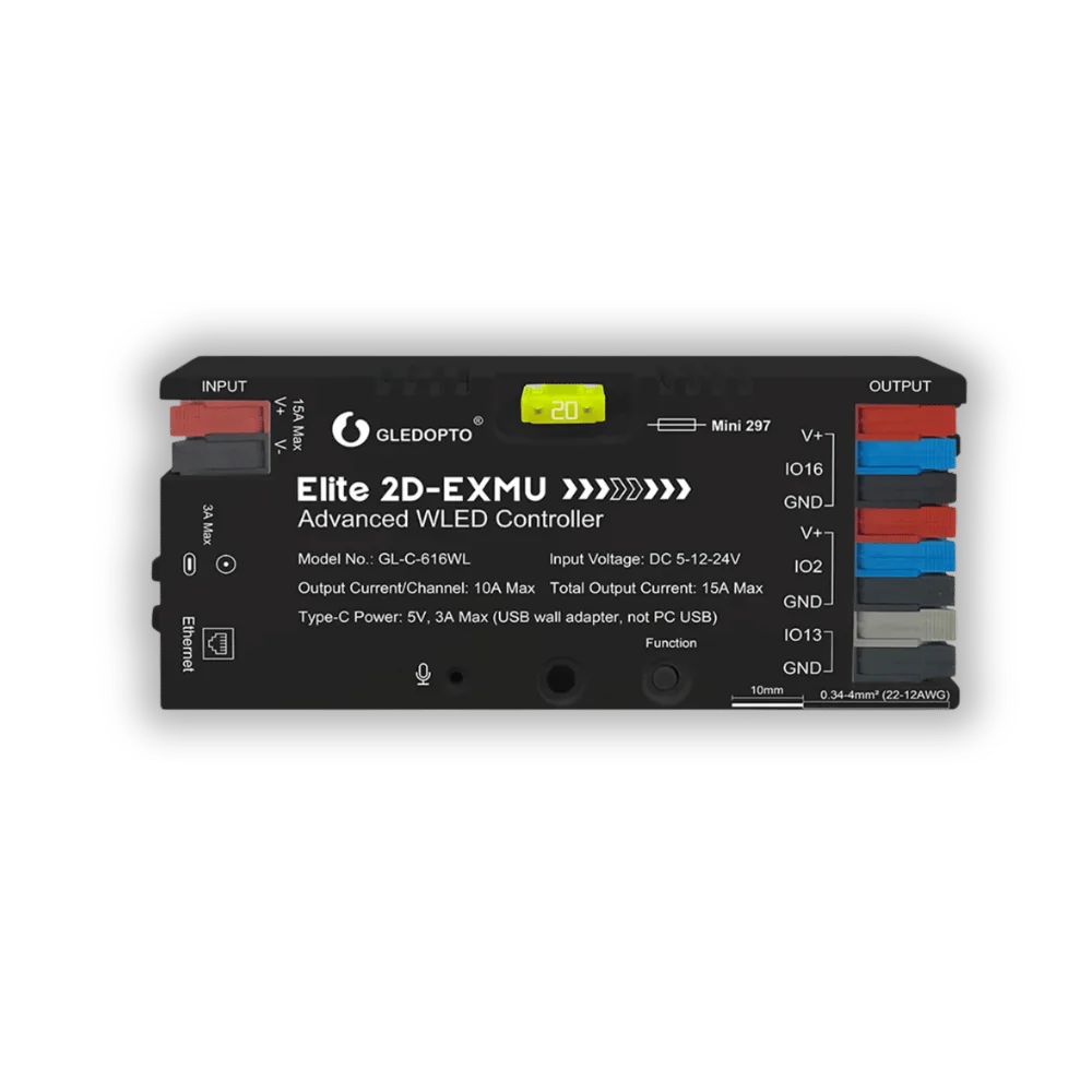 کۆنترۆڵی ESP32 سمارت WLED بۆ جۆرەکانی ڕێژەی RGBIC+CCT بە پۆرتی ئیثرنێت