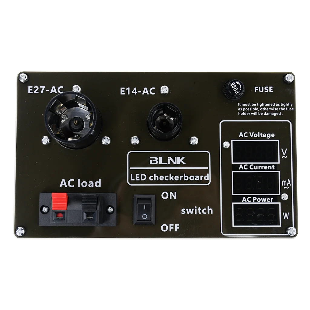 تابلەی بنەمای چەکە لەگەڵ شاشەکانی دیجیتاڵی ڕەش
