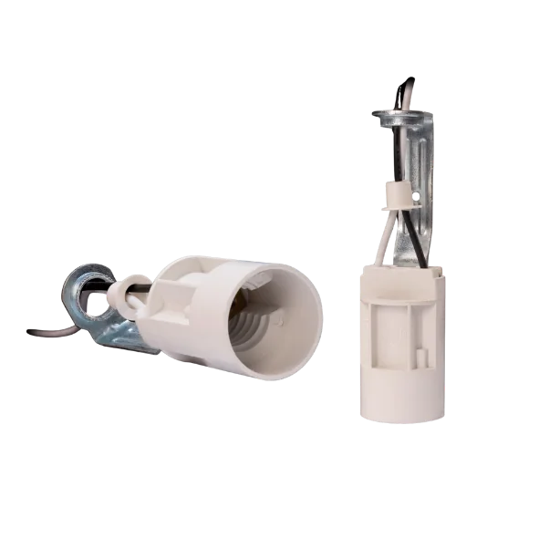 هولدر ثريا ناعم مع تطواله حديد مع واير 20 سم E14