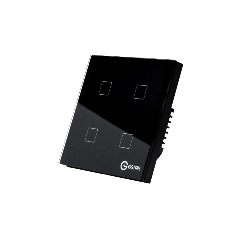 سوییچ لمسی چوار ڕێگەی جی ستار سپی - 2
