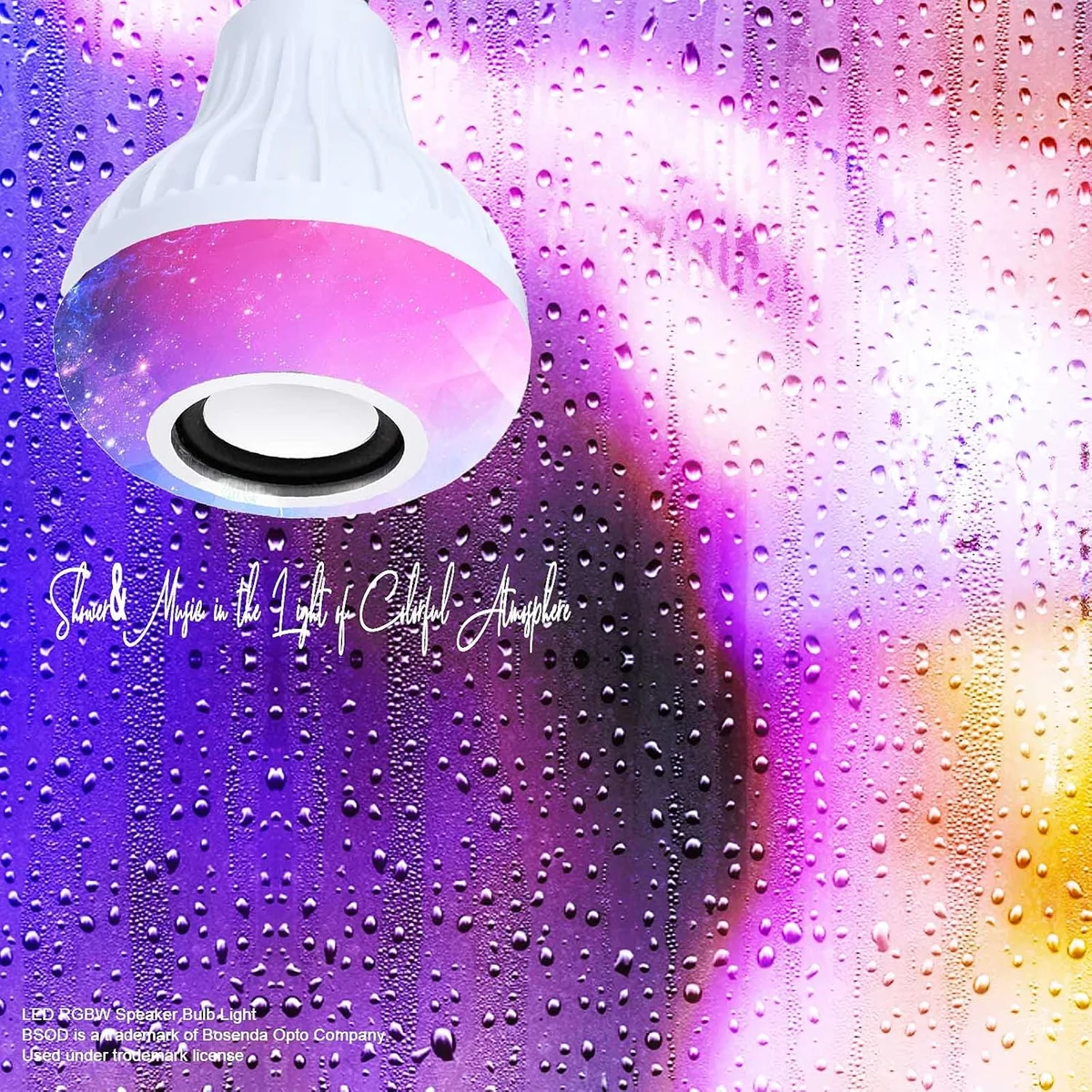 مصباح بلوتوث 12 واط الوان ريموت - 2