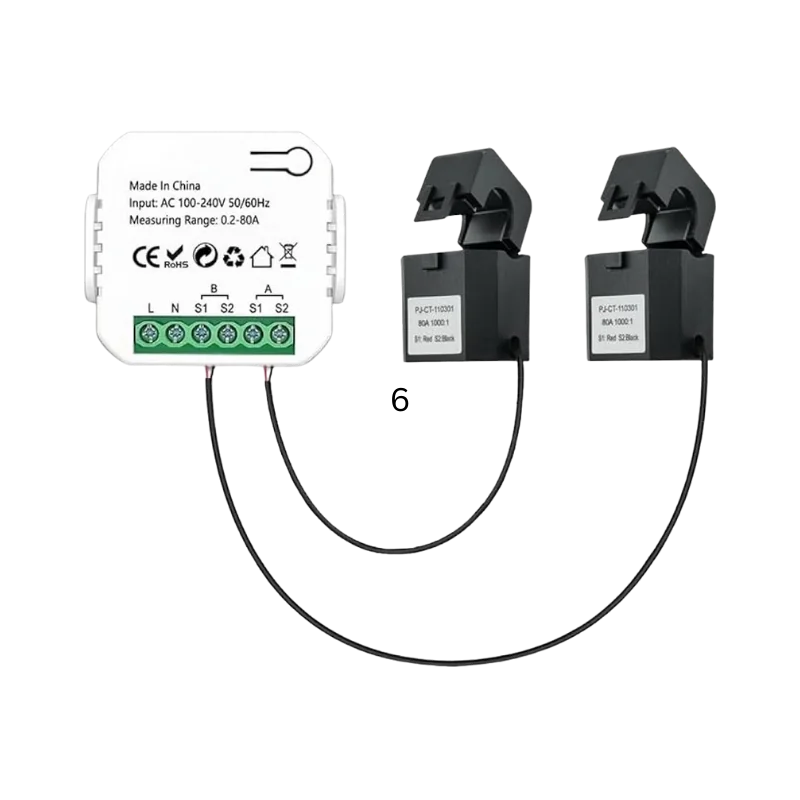 سويچی زیرەکی مینی بە هەڵسەنگەری CT بۆ چاودێریی بارگەیەک، دەرچەکانی تۆیا