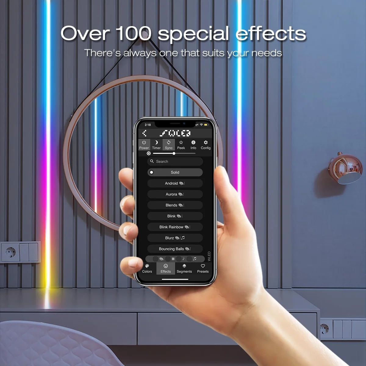 کۆنترۆڵی RGBIC سمارت ESP8266 مینی WLED سپی - 3