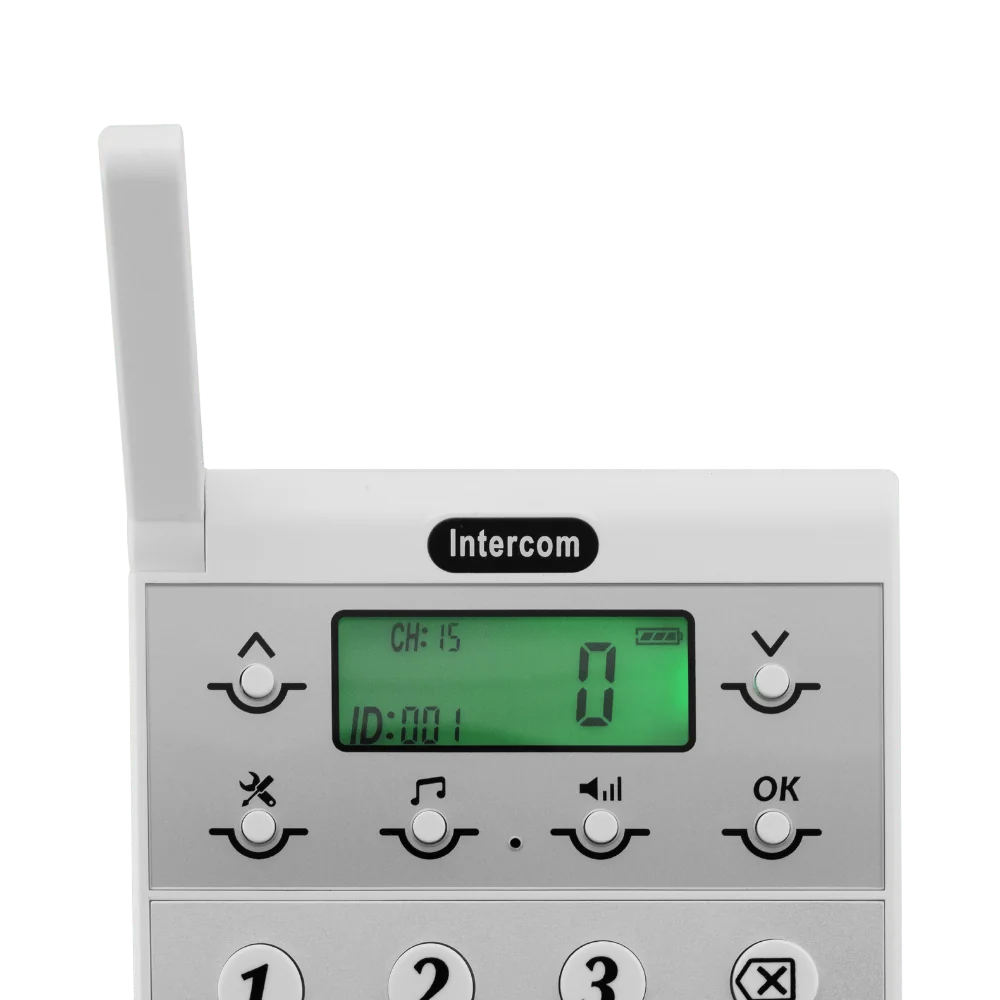 ئینتەرکۆم بدلە وایەرلەس 1000 مەتر بێ دەستەوە تا 100 لق - image 2