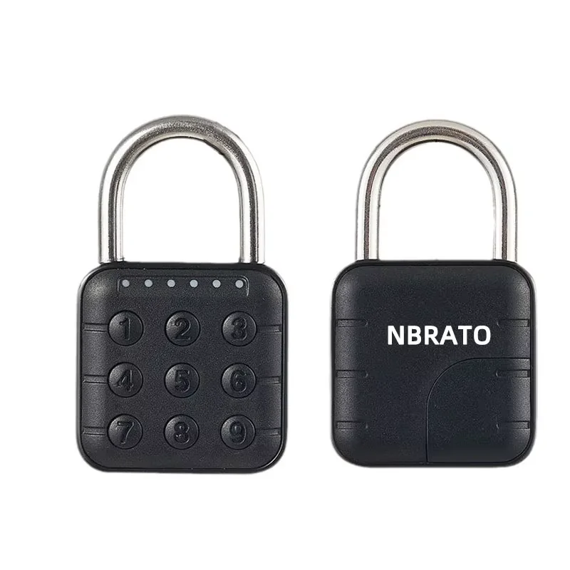 قەفڵی دەرگای زیرەکی بچوک تویا پەنجە پەڕکردن padlock - 15