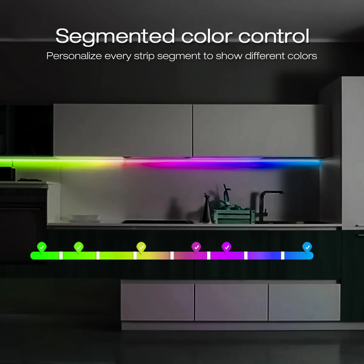 کۆنترۆڵی RGBIC سمارت ESP8266 مینی WLED سپی - 4